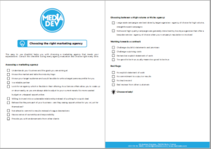 Choosing the Right Marketing Agency (thumbnail file) Choosing the Right Marketing Agency (preview)
