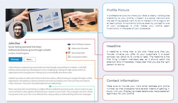 LinkedIn profile for social selling (preview)