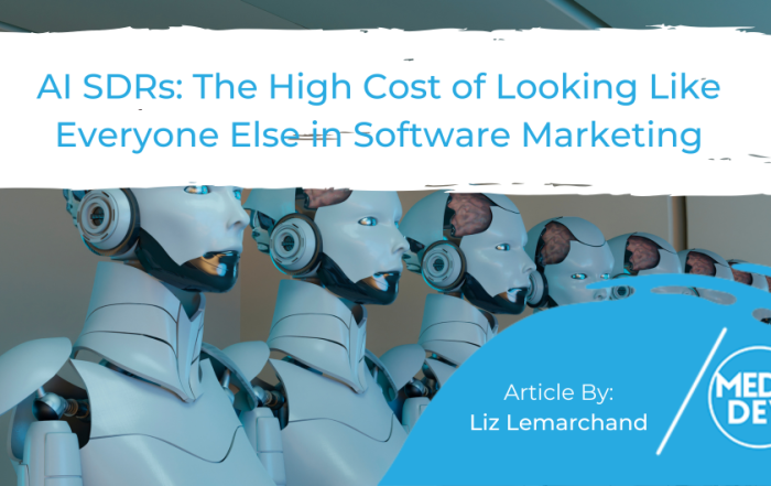 AI SDRs: The High Cost of Looking Like Everyone Else in Software Marketing featured image