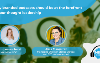Branded Podcast Thought Leadership