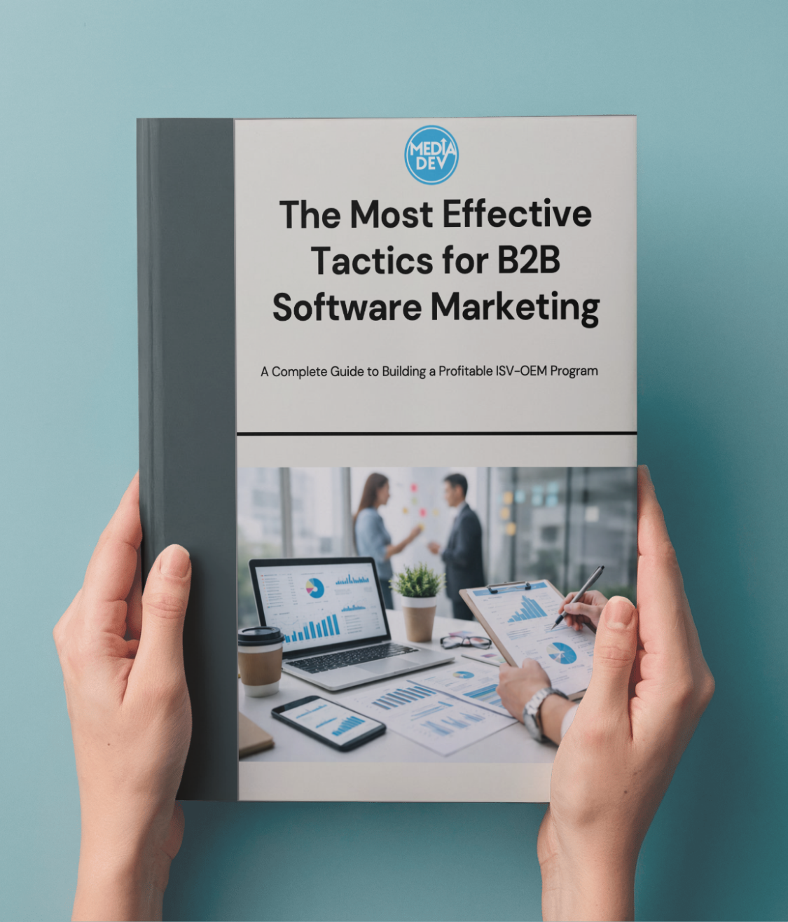 The Most Effective Tactics for B2B Software Marketing eBook cover image